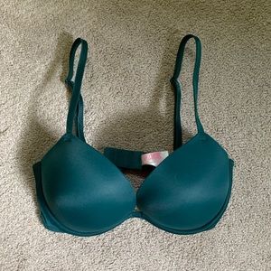 Victoria’s Secret PINK Green Push-Up Bra 32D
